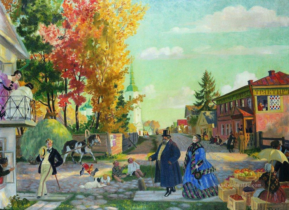 Herbstfeste 1922 Boris Michailowitsch Kustodiew Ölgemälde